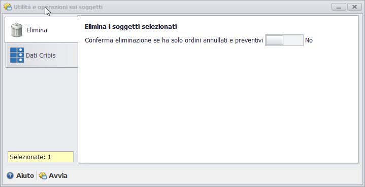 Funzioni utilità soggetti