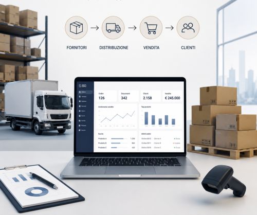 Gestionale Facile Manager per aziende di distribuzione e vendita