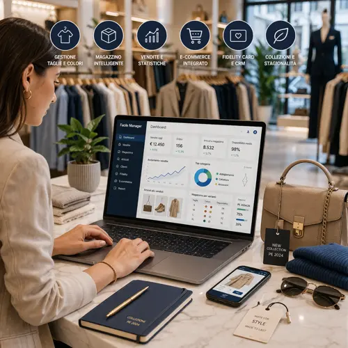 gestionale Facile Manager per il settore abbigliamento, calzature e accessori