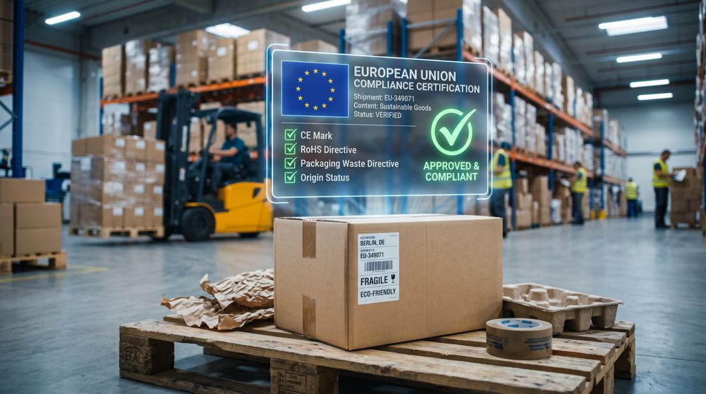 Dichiarazione di Conformità UE Imballaggi (PPWR): Guida all'obbligo del 12 agosto 2026