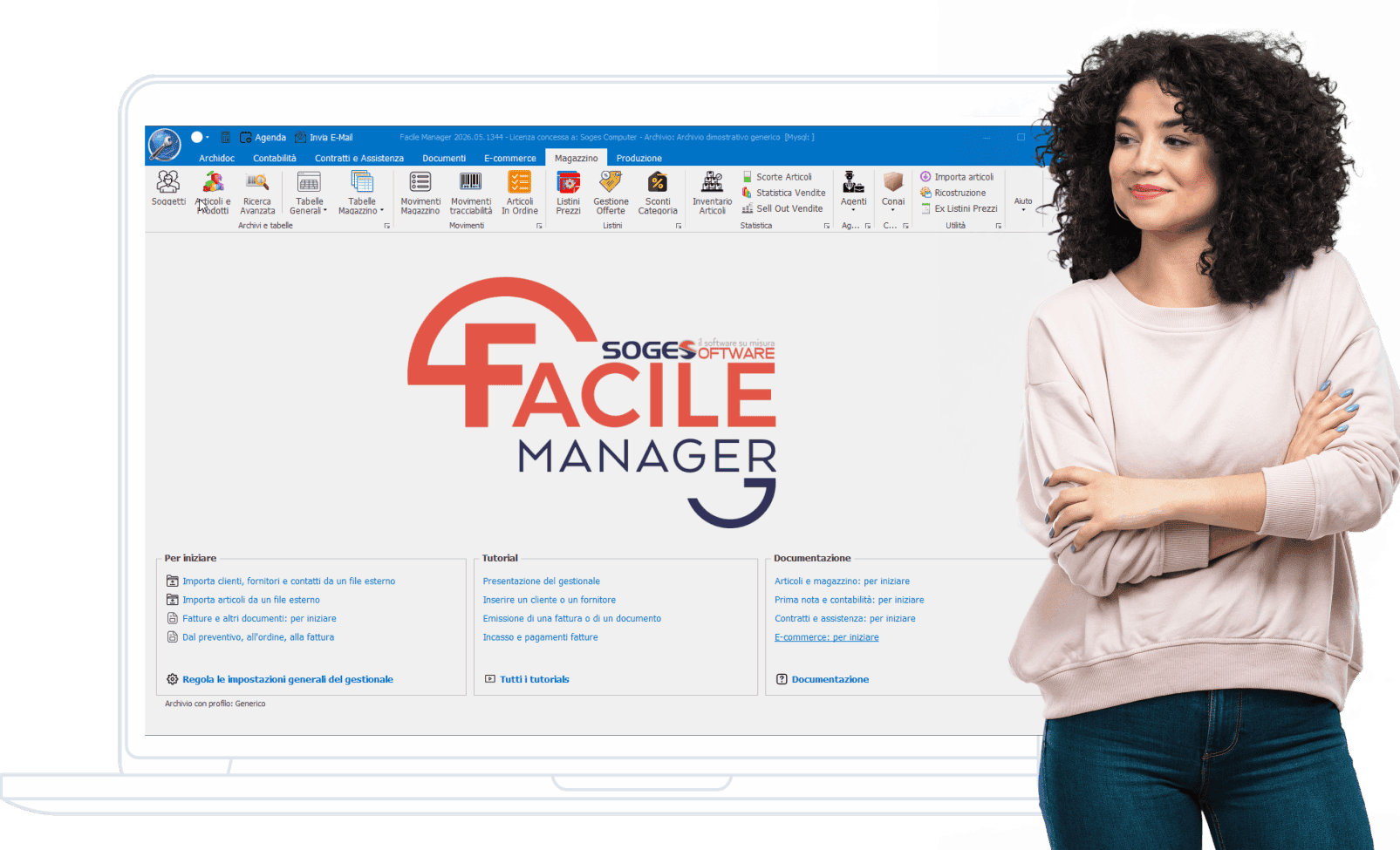 gestionale Facile Manager — magazzino, fatturazione e contabilità Image